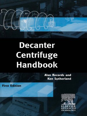 DECANTER CENTRIFUGE HANDBOOK PDF DECANTER CENTRIFUGE HANDBOOK PDF